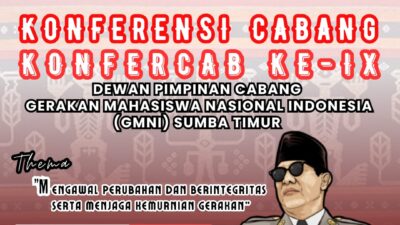 GMNI Cabang Sumba Timur Siap Gelar Konferensi Cabang Ke IX