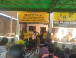 Partai GOLKAR SBD Menyelenggarakan Pasar Murah