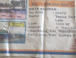 Bagian Ketiga-Menyingkap Tabir Kotak Pandora BRI Waikabubak: “Yosua Melapor ke Polres SBD, Agunan Malah Dilelang”